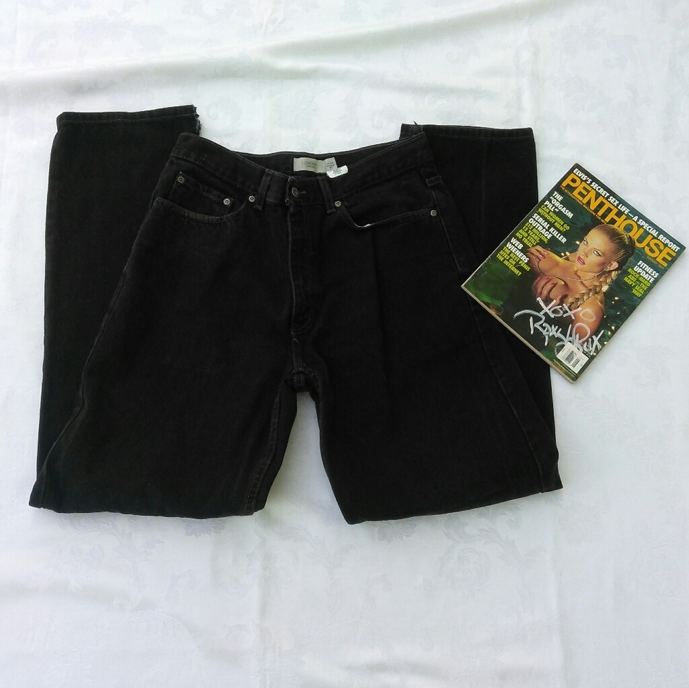 Sonoma Men's Jeans Black 34 x 32 Vintage Denim